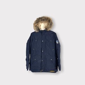 Lands’ End Expedition Down Sherpa Fleece Lined Winter Parka